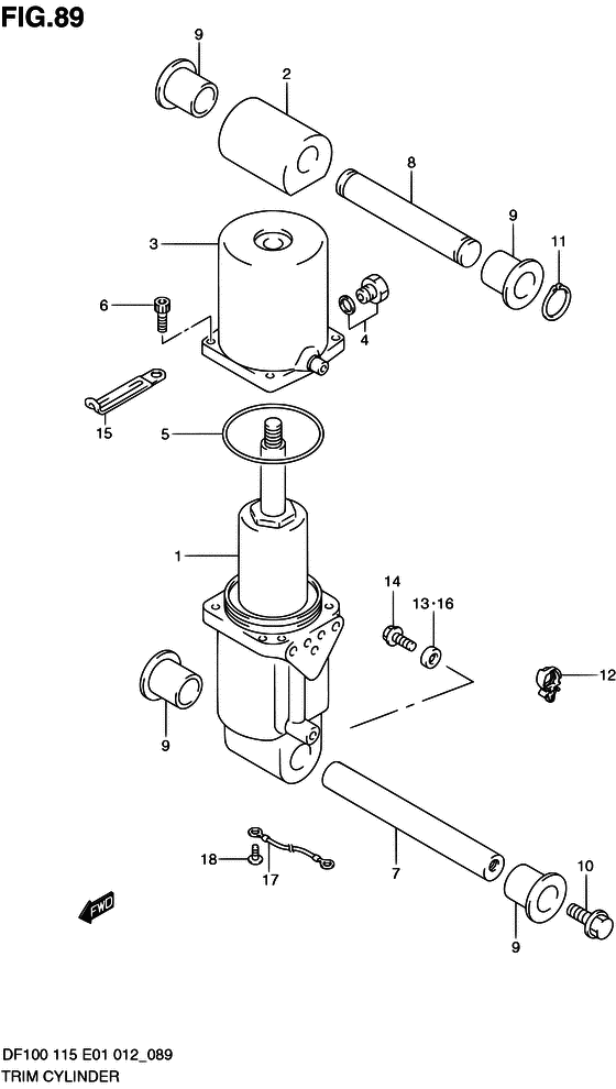 Trim cylinder