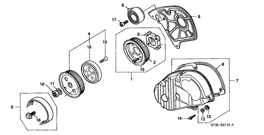 Fuel injector pump drive cover