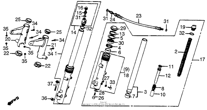 Front fork