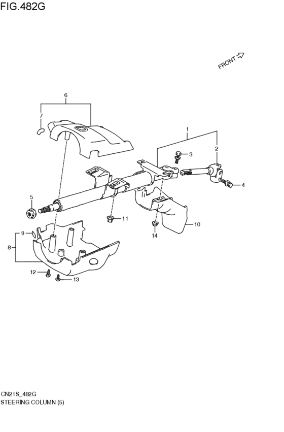 steering column