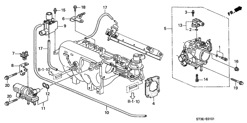 Throttle body