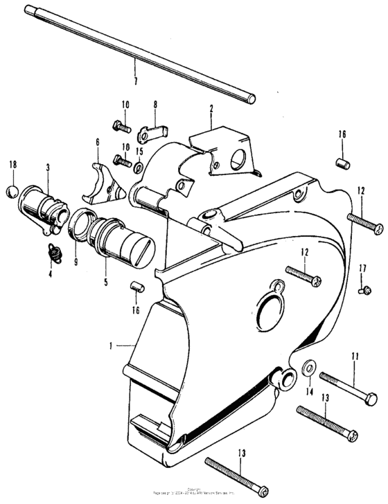 Left Crankcase Cover