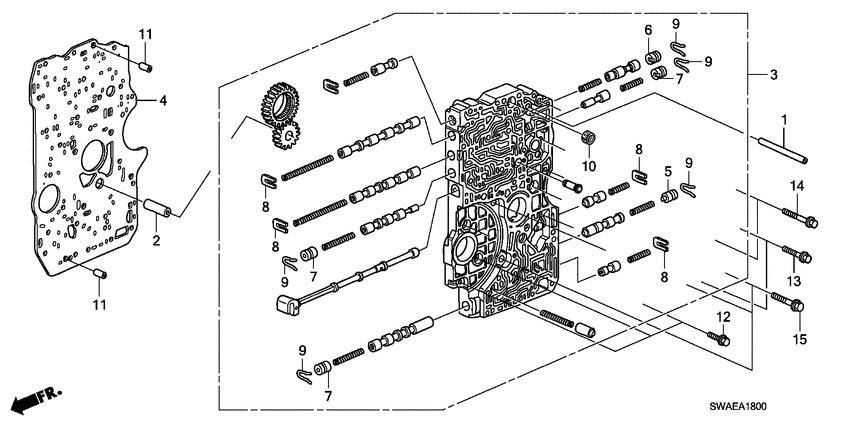 Main valve body