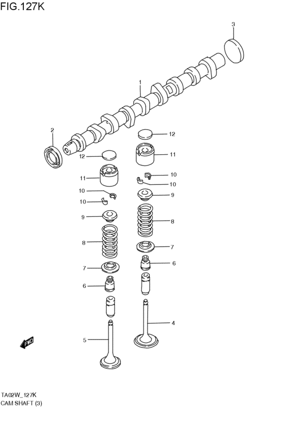 camshaft / valve