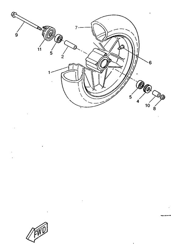 Front wheel
