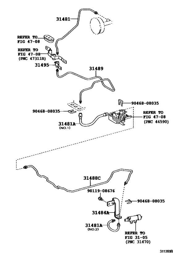 Clutch Pedal & Flexible Hose
