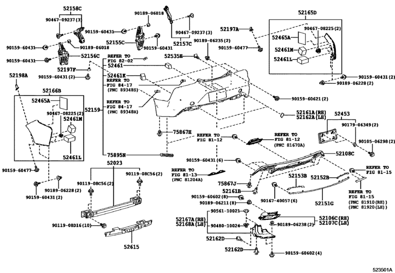 Rear Bumper & Bumper Stay