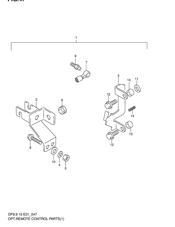 Remote control parts