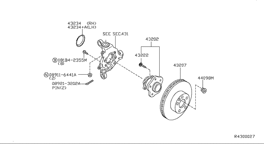 Rear axle