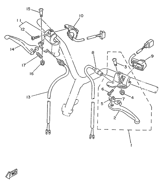 Handle switch & lever