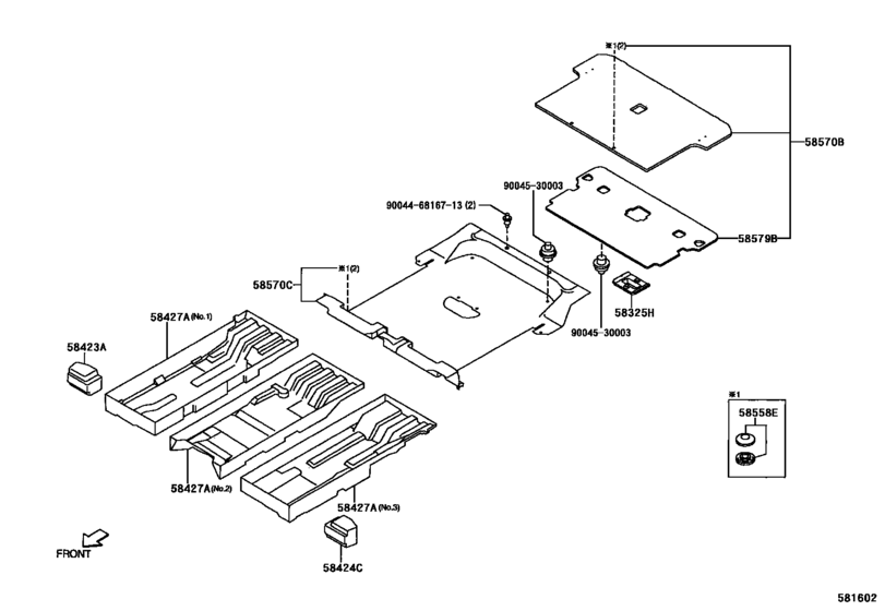 Floor Mat & Silencer Pad