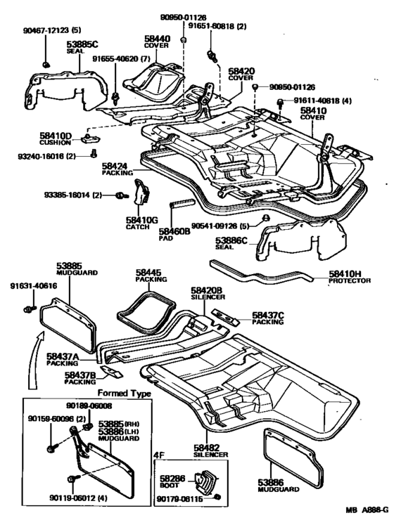 Front Floor Panel & Front Floor Member