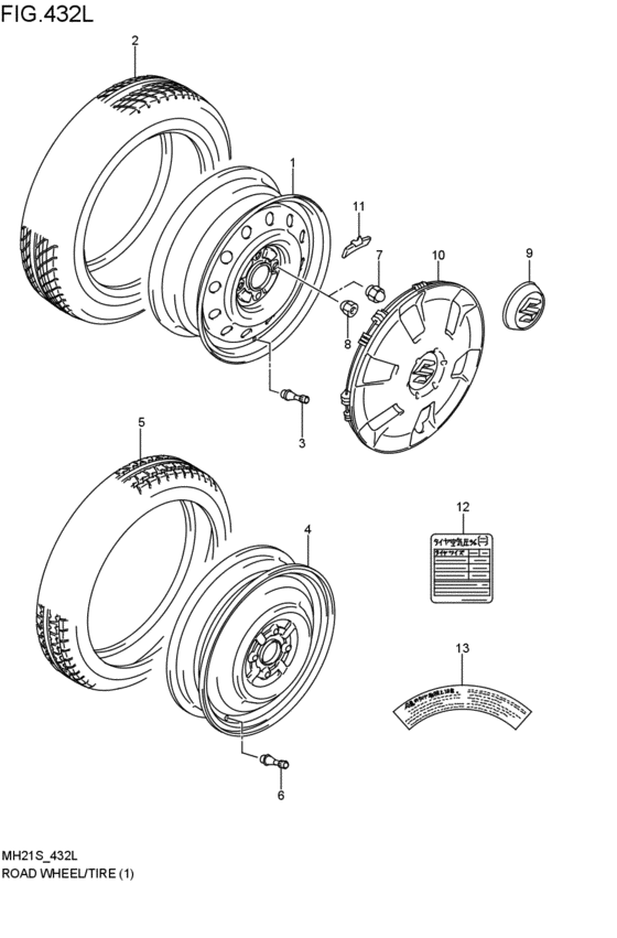 road wheel / tire