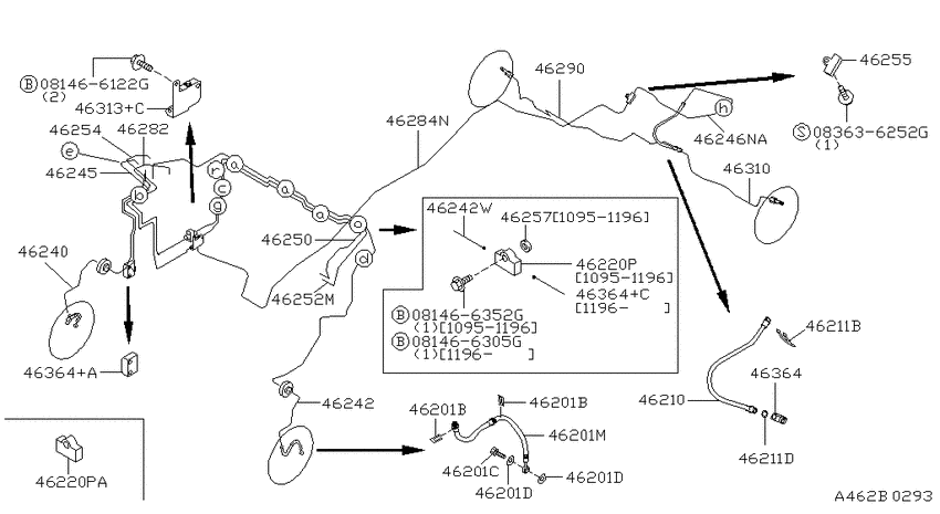 Brake piping & control