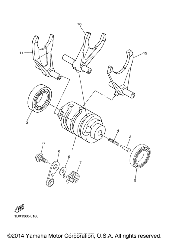 Shift Cam & Fork