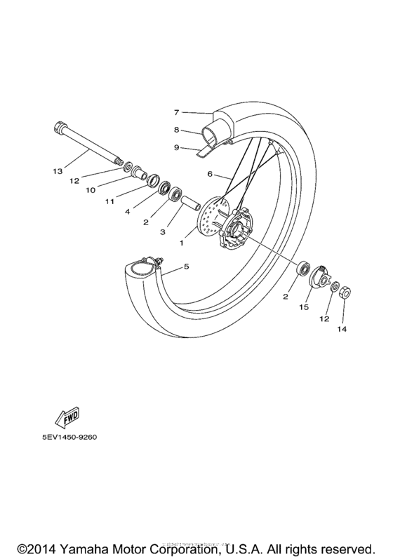 Front wheel