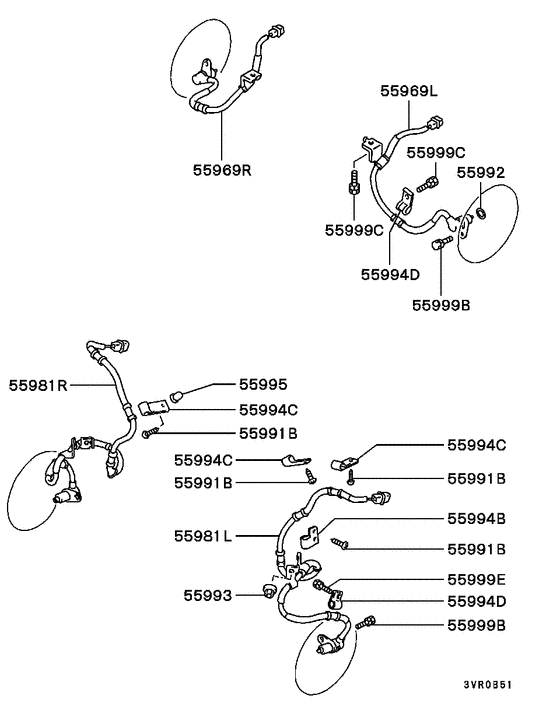 Anti-skid brake sensor