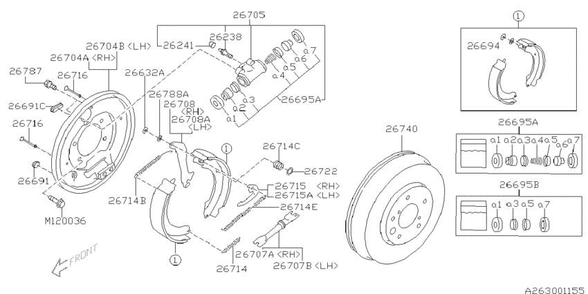Rear brake