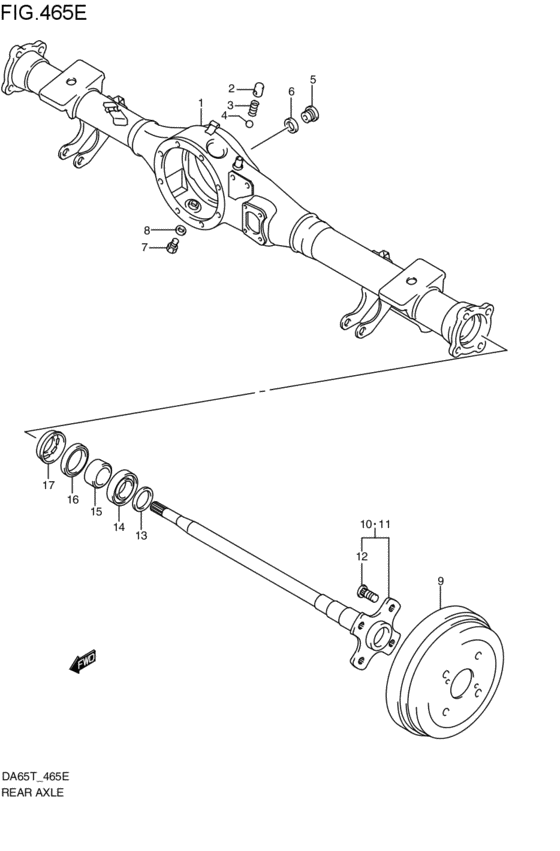 rear axle