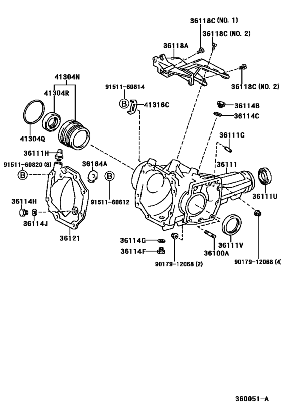 Transfer Case & Extension Housing