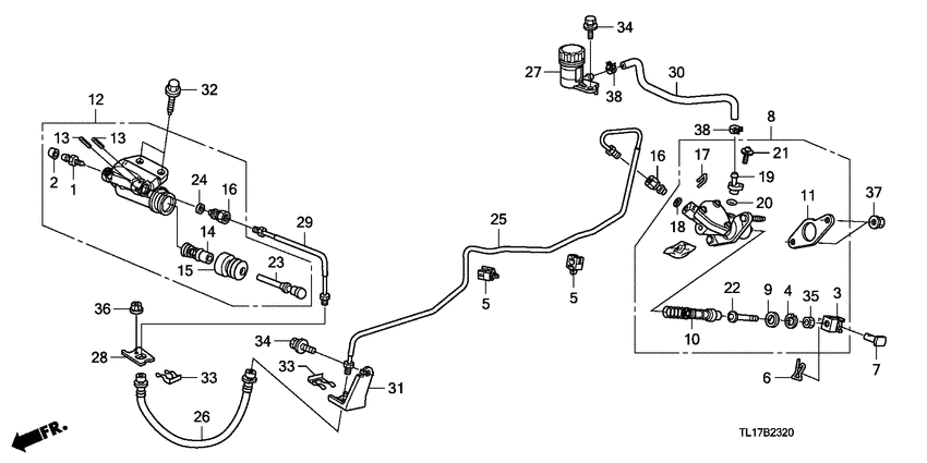 Clutch master cylinder