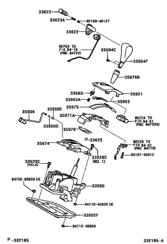Shift Lever & Retainer
