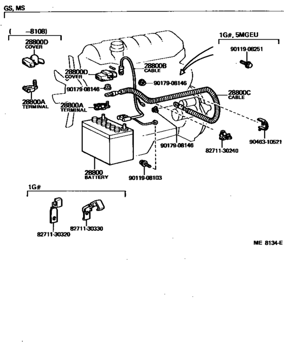 Battery & Battery Cable