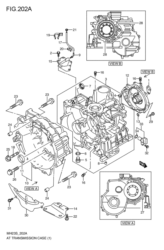 at - transmission case