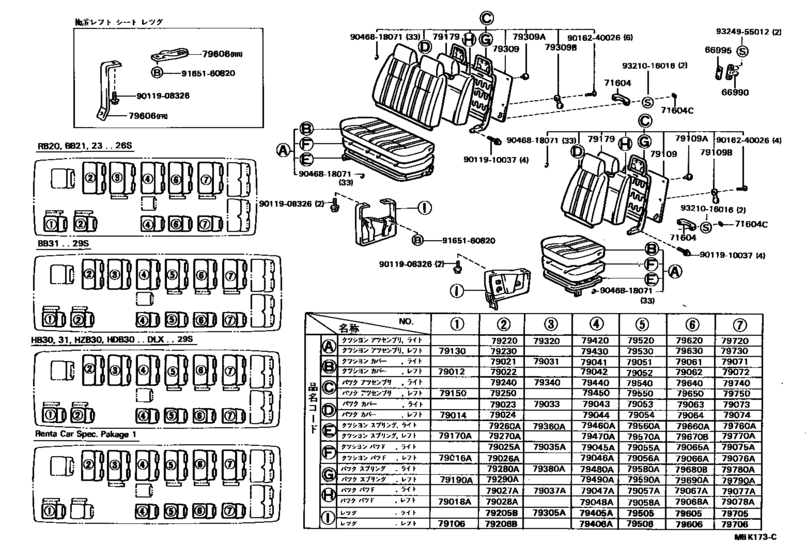 Seat & Seat Track