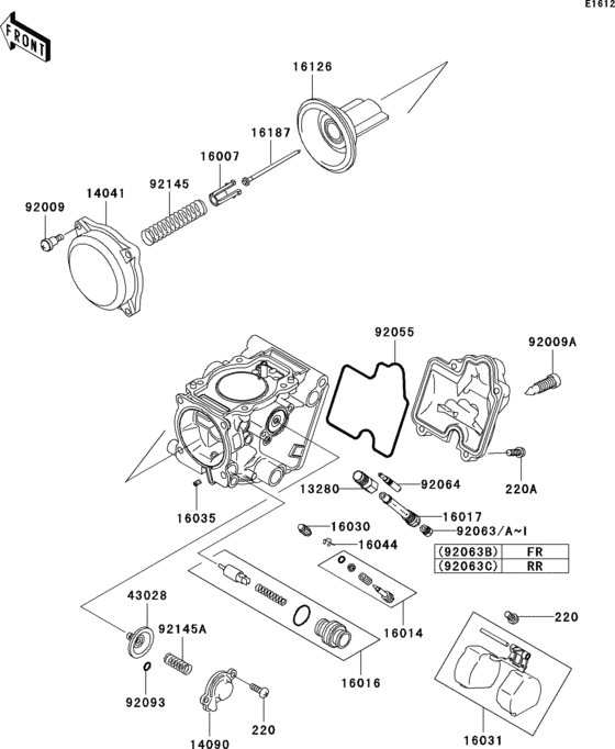 Carburetor parts