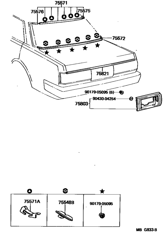 Rear Moulding
