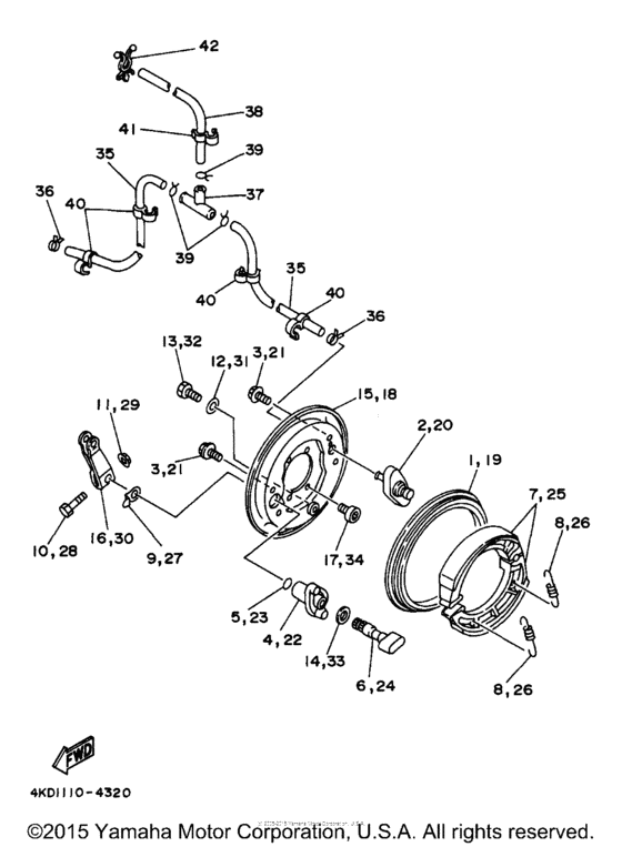 Front brake