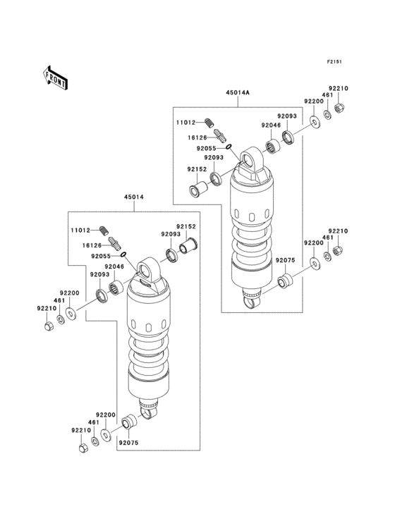 Suspension/shock absorber