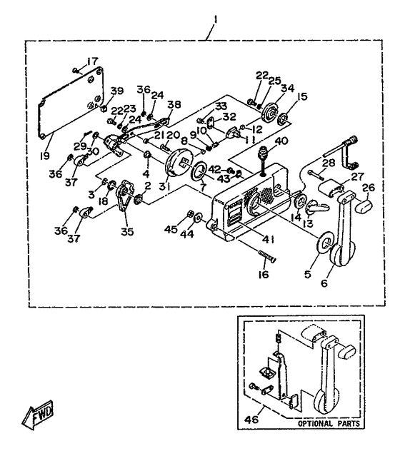 Remote control assy