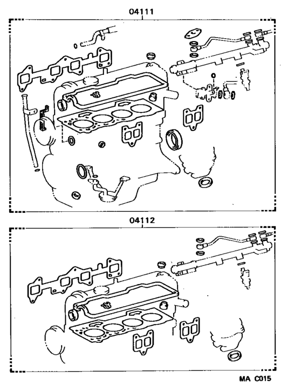 Engine Overhaul Gasket Kit