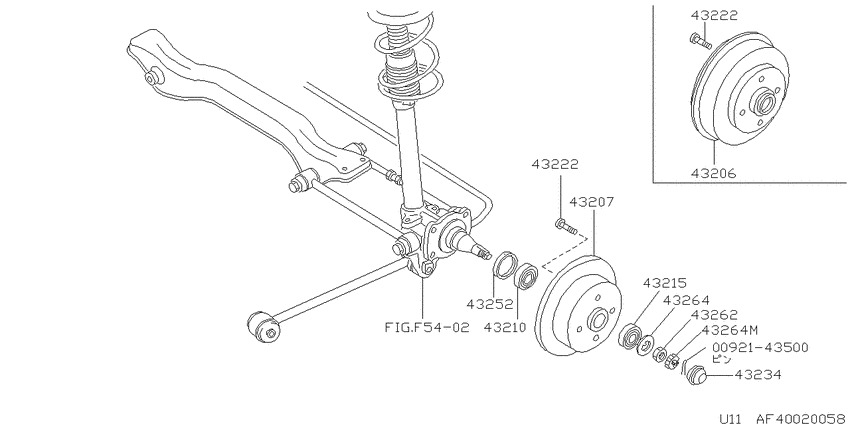 Rear axle