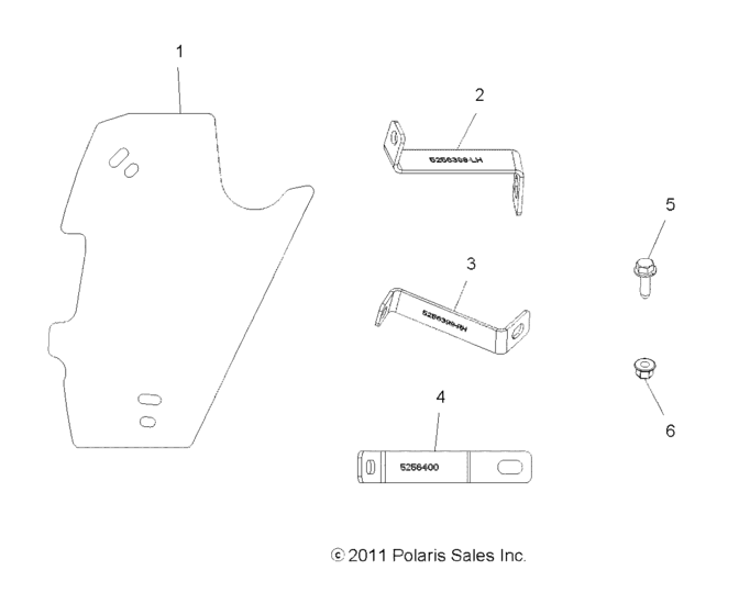 Engine, Cooling System, Radiator Shield