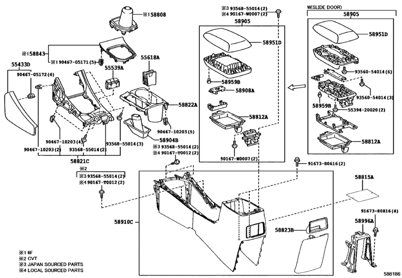Console Box & Bracket