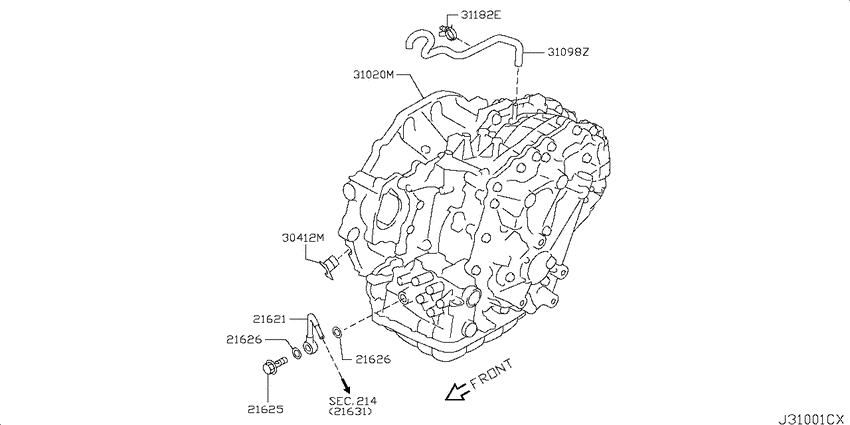Auto transmission,transaxle & fitting