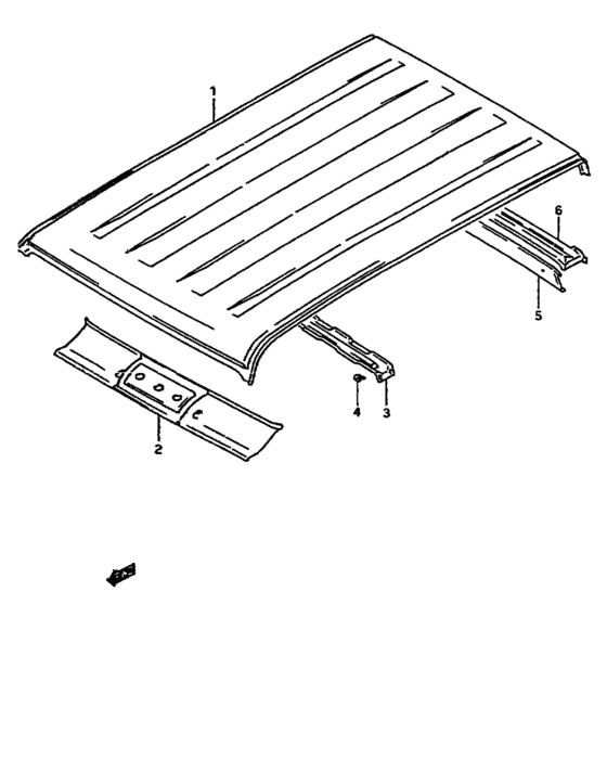 Roof panel
