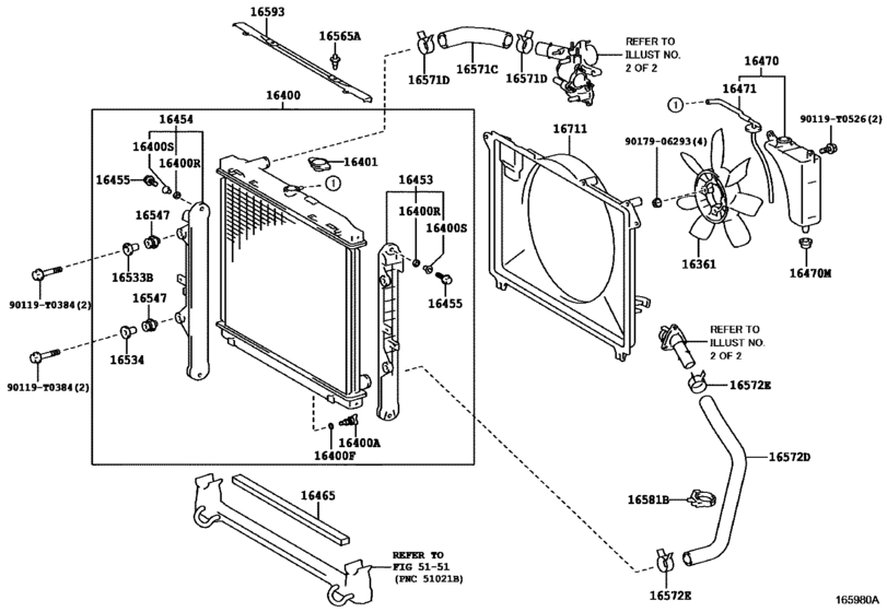 Radiator & Water Outlet
