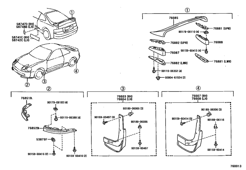 Mudguard & Spoiler