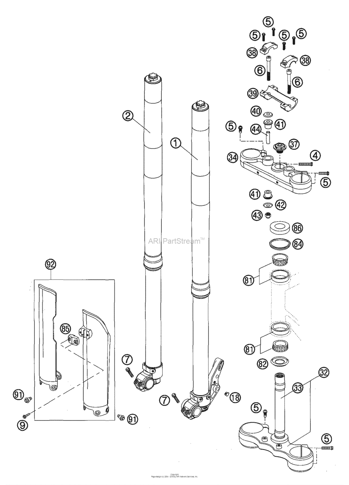 Front Fork Wp Usd 48