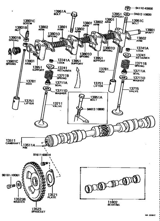 Camshaft & Valve