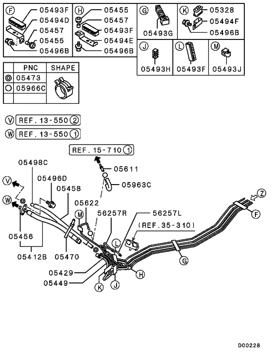 Fuel line & vapor gas control
