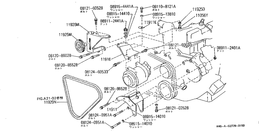 Compressor mounting & fitting