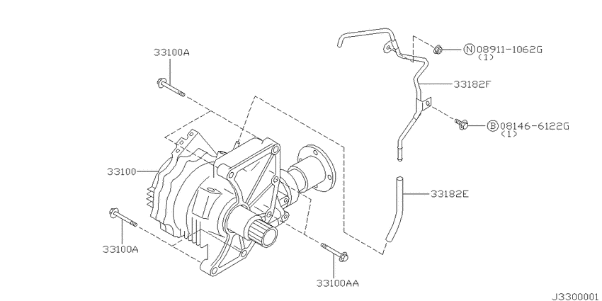 Transfer assembly & fitting