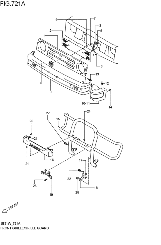 front grill / grill guard