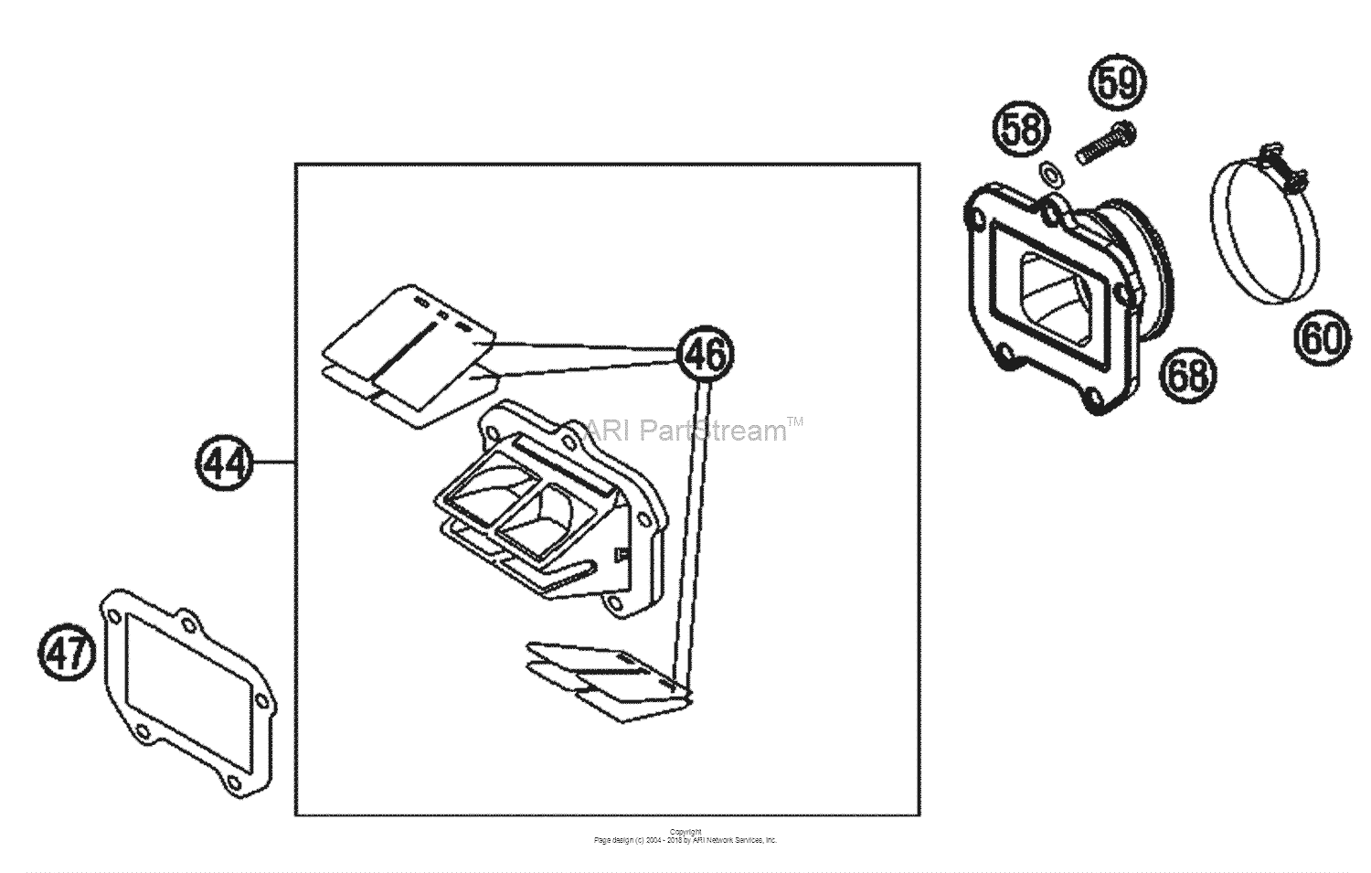 Reed Valve Case