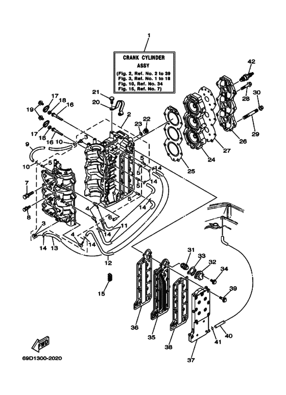 Cylinder & crankcase